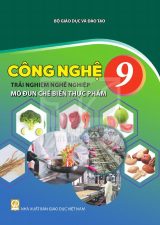 Sách giáo khoa Công nghệ 9 - Trải nghiệm nghề nghiệp - Mô đun Chế biến thực phẩm - Kết nối tri thức 2026-2027